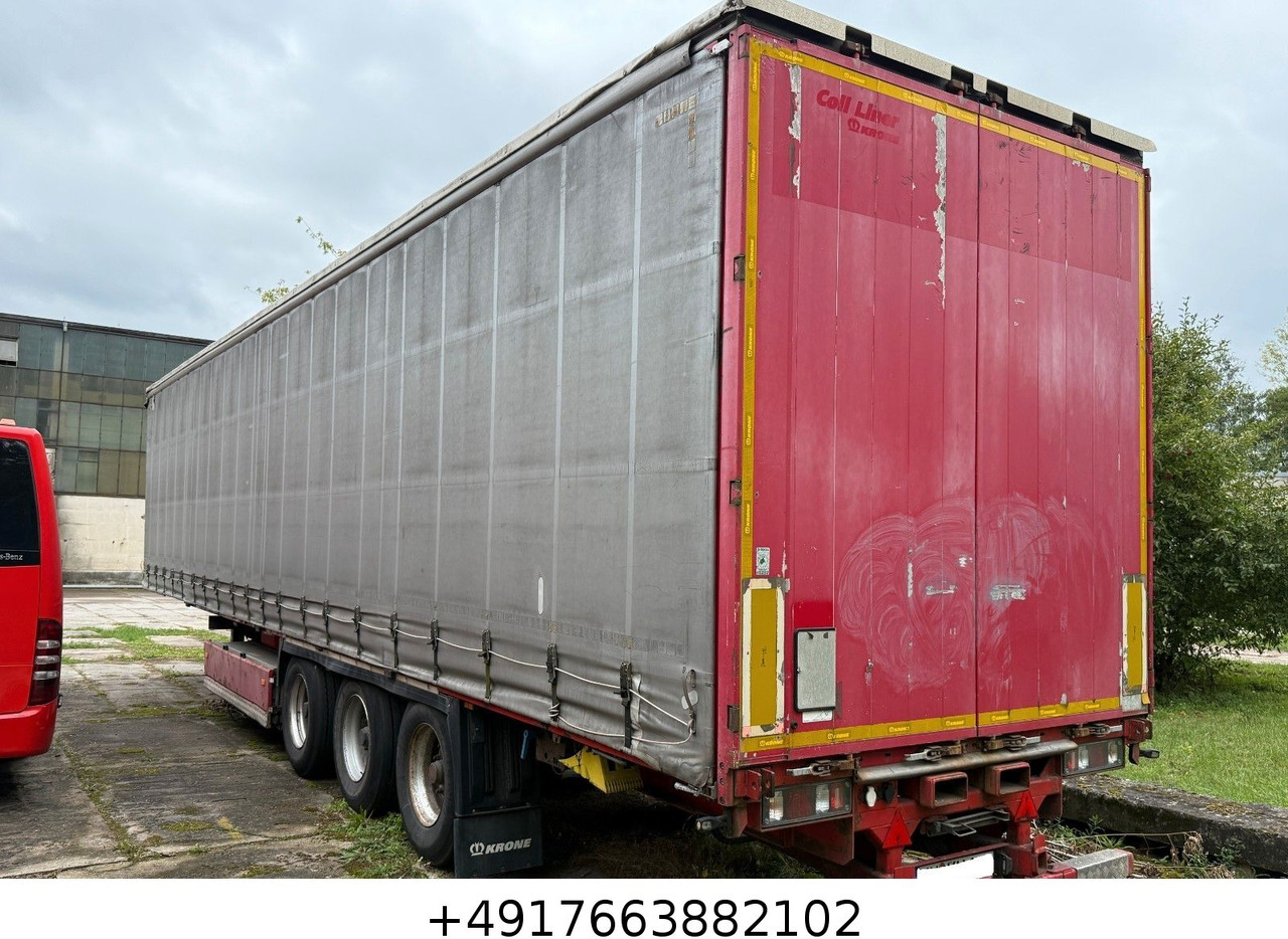 Krone Standard Seitenplane/BPW/Palettenkasten - Gardintrailer: bilde 2 Krone Standard Seitenplane/BPW/Palettenkasten - Gardintrailer: bilde 2