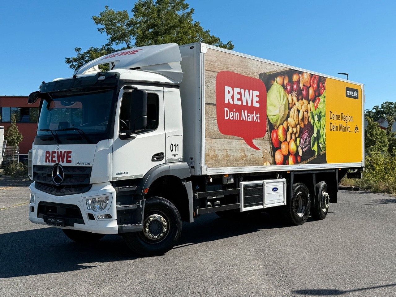 Mercedes-Benz Antos 2543 Kühler/Liftachse/8m/Ladebord/Retarder - Lastebil med kjøl: bilde 2 Mercedes-Benz Antos 2543 Kühler/Liftachse/8m/Ladebord/Retarder - Lastebil med kjøl: bilde 2