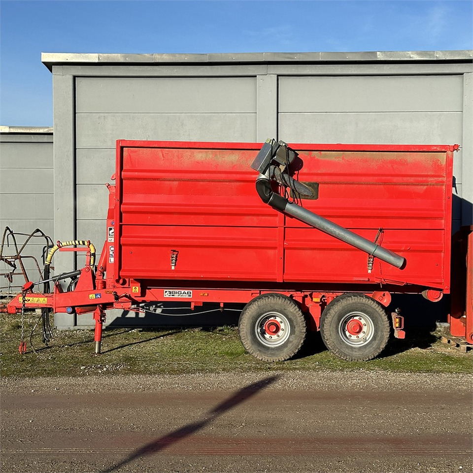 BIGAB 12-15 kroghejs trailer - Krokhenger/ Liftdumper henger: bilde 3 BIGAB 12-15 kroghejs trailer - Krokhenger/ Liftdumper henger: bilde 3
