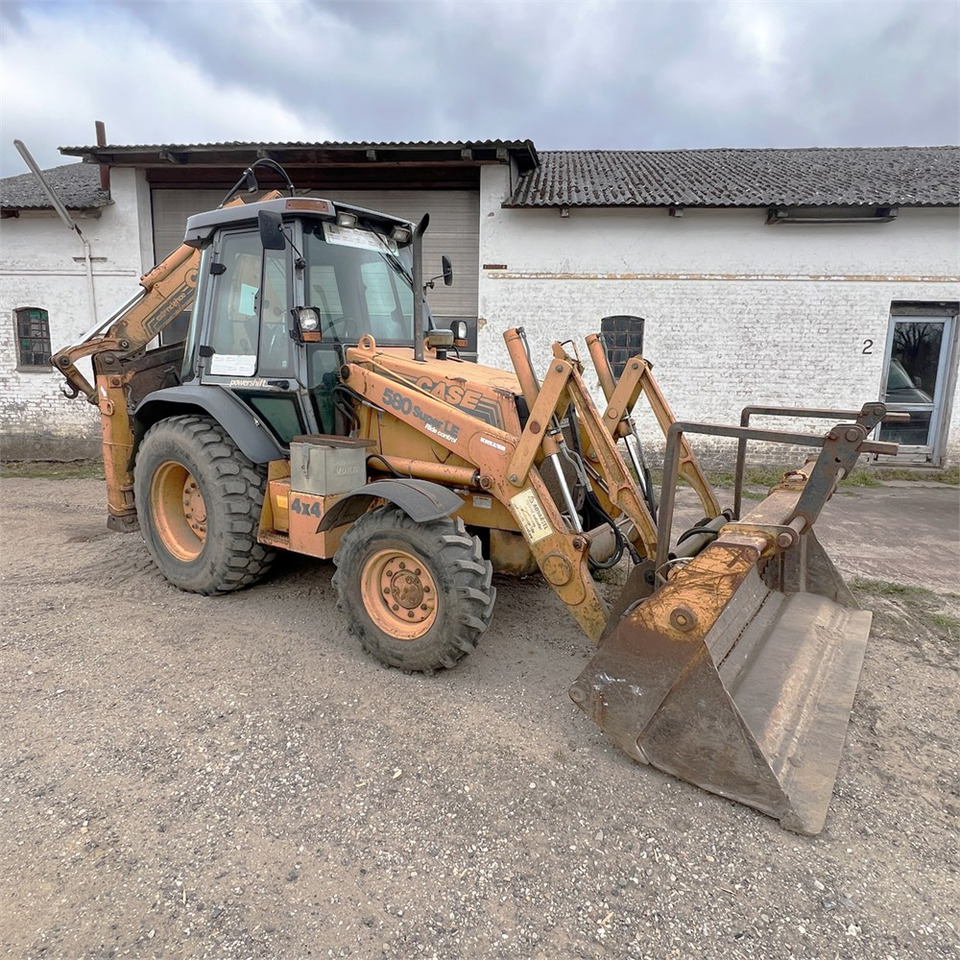 Case 580 Super LE Turbo - Traktorgraver: bilde 1 Case 580 Super LE Turbo - Traktorgraver: bilde 1