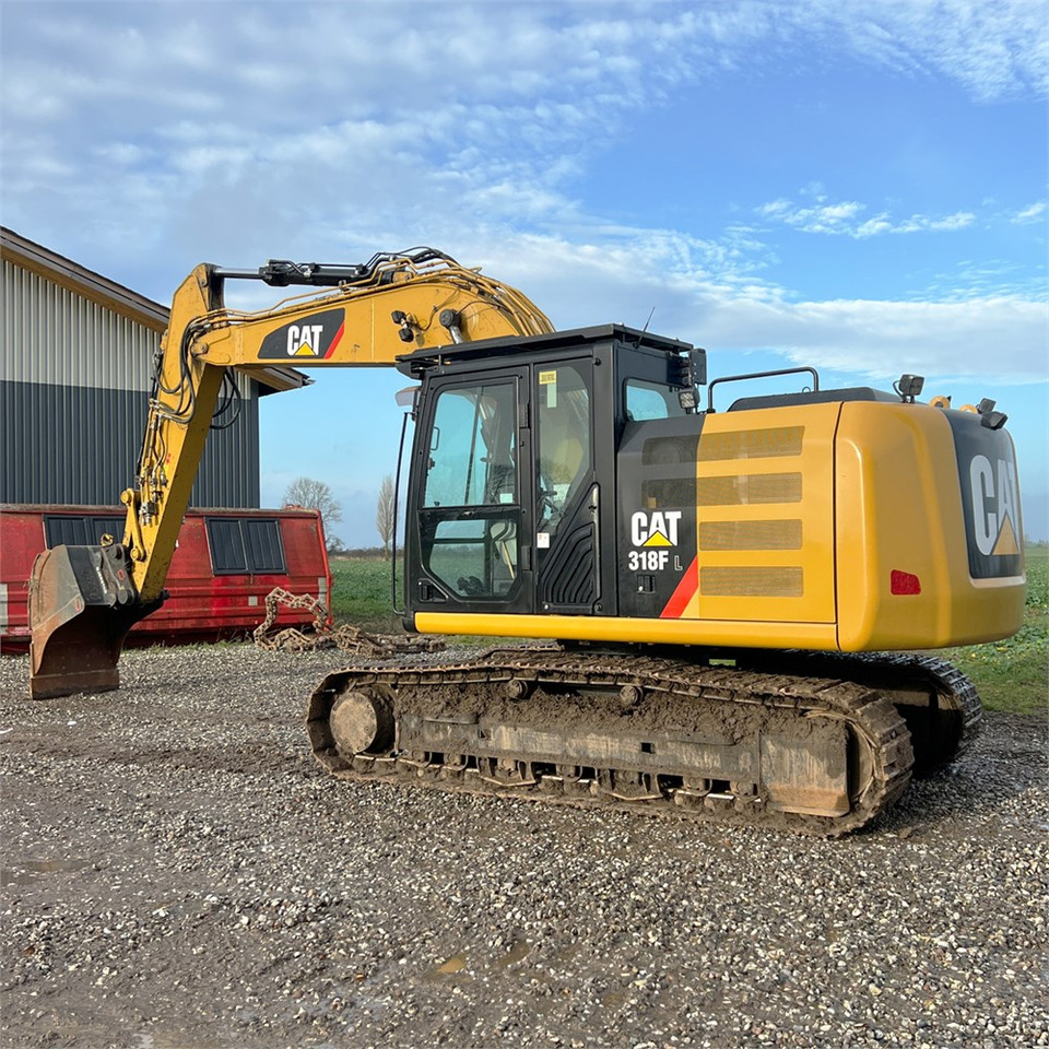 Caterpillar 318F L - Beltegraver: bilde 1 Caterpillar 318F L - Beltegraver: bilde 1