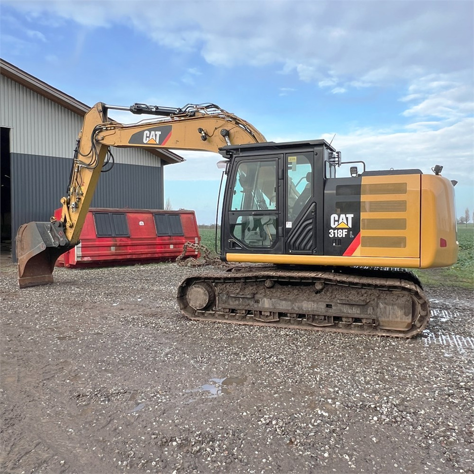 Caterpillar 318F L - Beltegraver: bilde 4 Caterpillar 318F L - Beltegraver: bilde 4