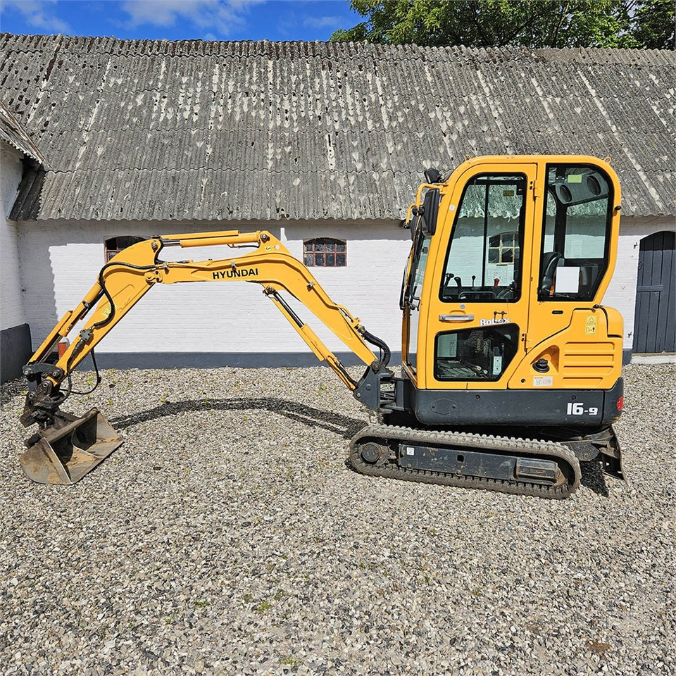 Hyundai Robex 16-9 - Minigraver: bilde 1 Hyundai Robex 16-9 - Minigraver: bilde 1