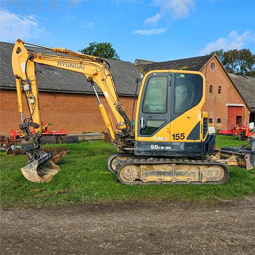 Hyundai Robex 60CR-9A - Minigraver: bilde 2 Hyundai Robex 60CR-9A - Minigraver: bilde 2