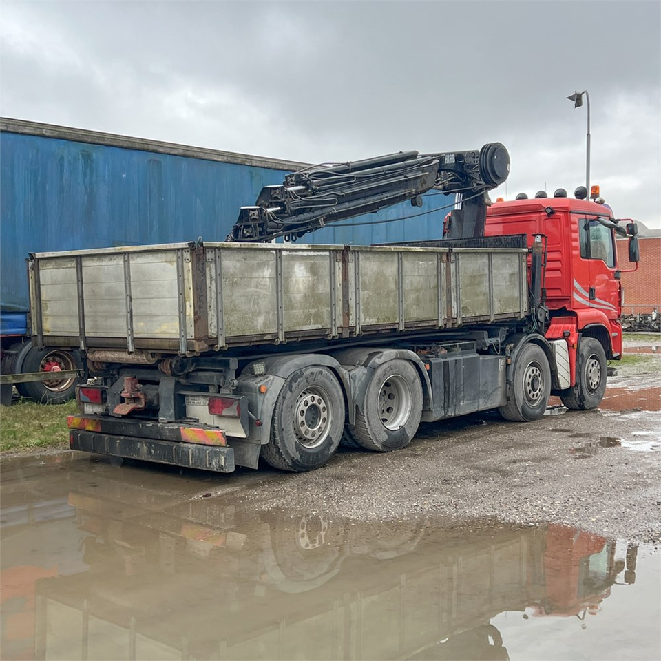 MAN TGA 8x4 Hydrodrive - Tippbil, Kranbil: bilde 4 MAN TGA 8x4 Hydrodrive - Tippbil, Kranbil: bilde 4