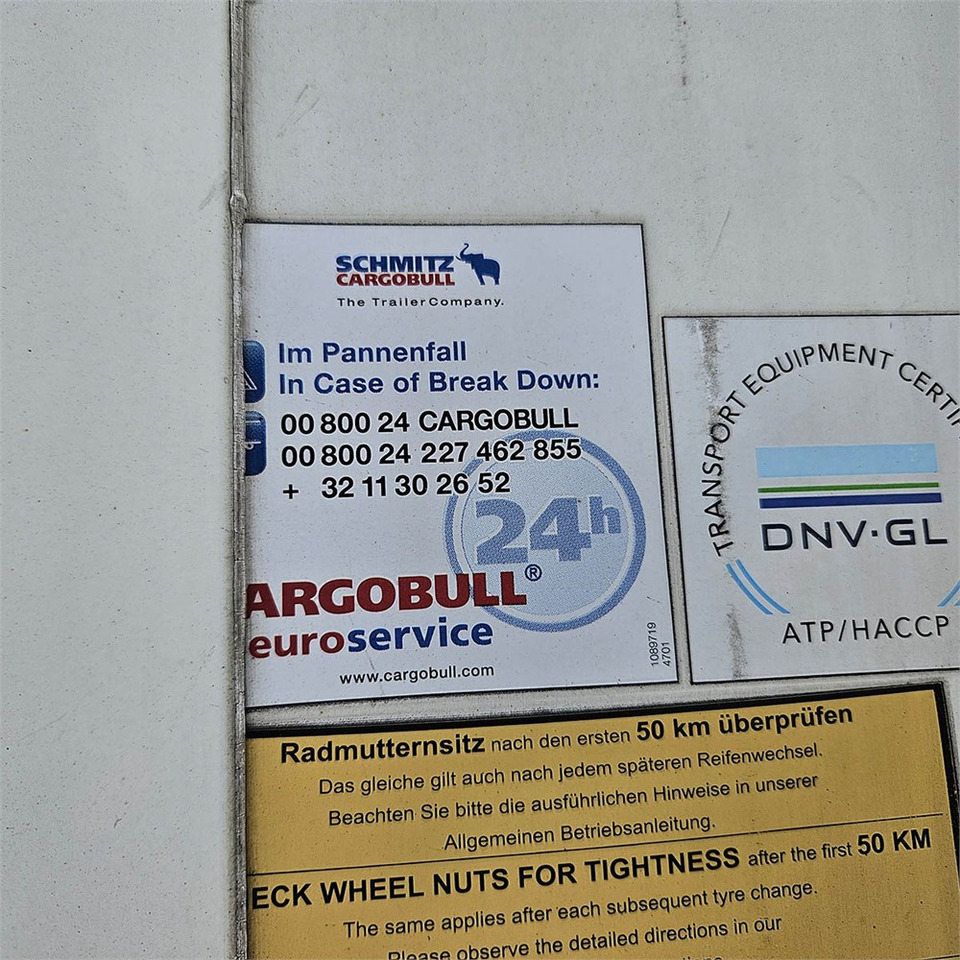 Kjølesemi Schmitz Køle Trailer: bilde 16 Kjølesemi Schmitz Køle Trailer: bilde 16