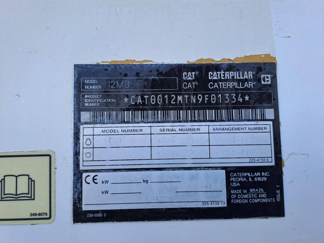 CAT 12M3 - Grader: bilde 5 CAT 12M3 - Grader: bilde 5