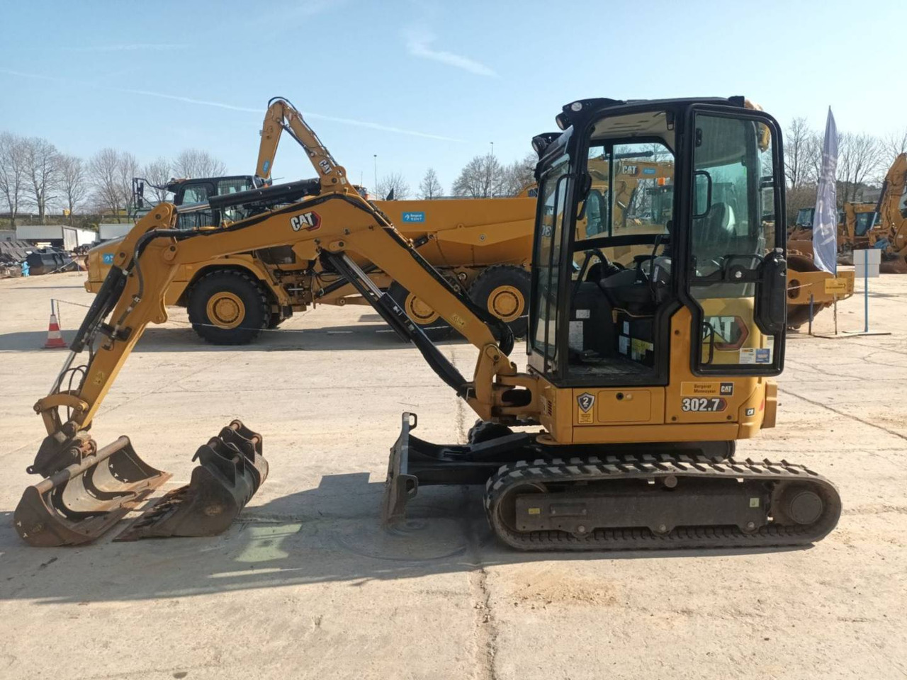 CAT 302.7 - Beltegraver: bilde 4 CAT 302.7 - Beltegraver: bilde 4