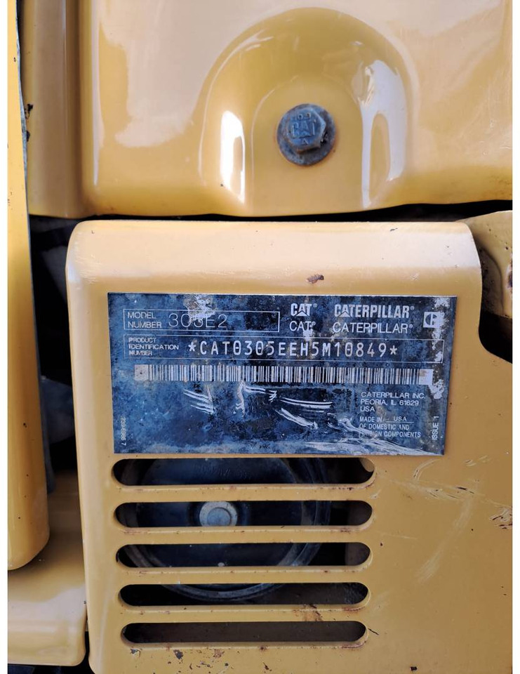 CAT 305E2 - Beltegraver: bilde 5 CAT 305E2 - Beltegraver: bilde 5