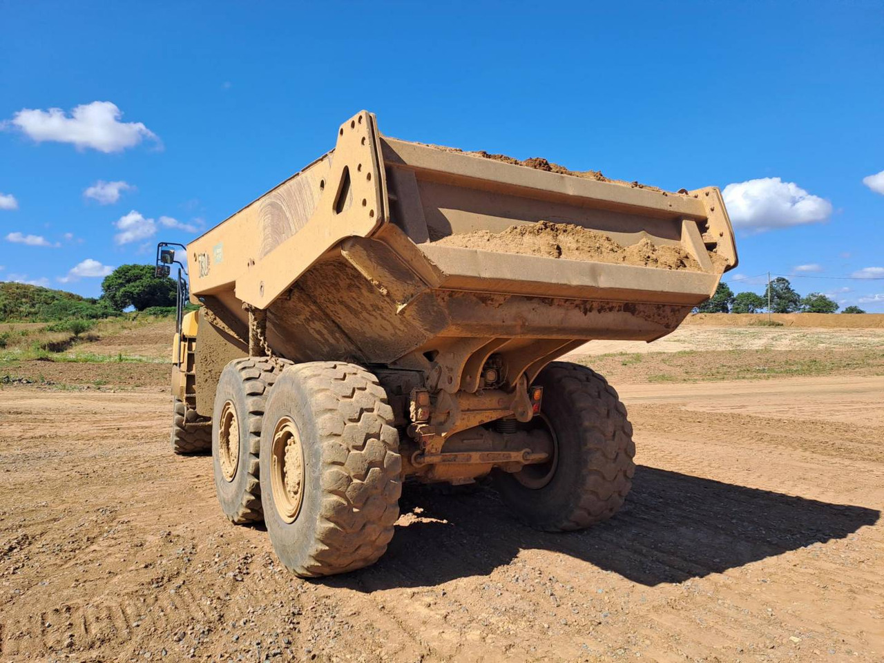 CAT 730 - Rammestyrt dumper: bilde 4 CAT 730 - Rammestyrt dumper: bilde 4