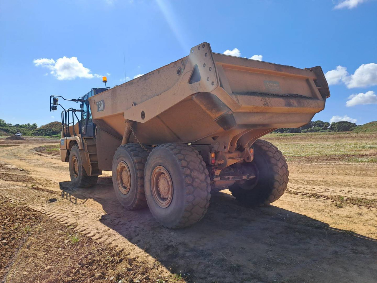 CAT 730 - Rammestyrt dumper: bilde 4 CAT 730 - Rammestyrt dumper: bilde 4