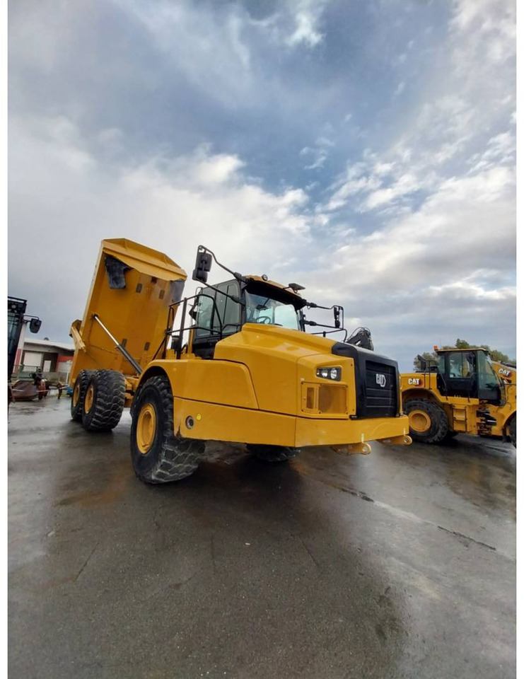 Rammestyrt dumper CAT 745: bilde 14