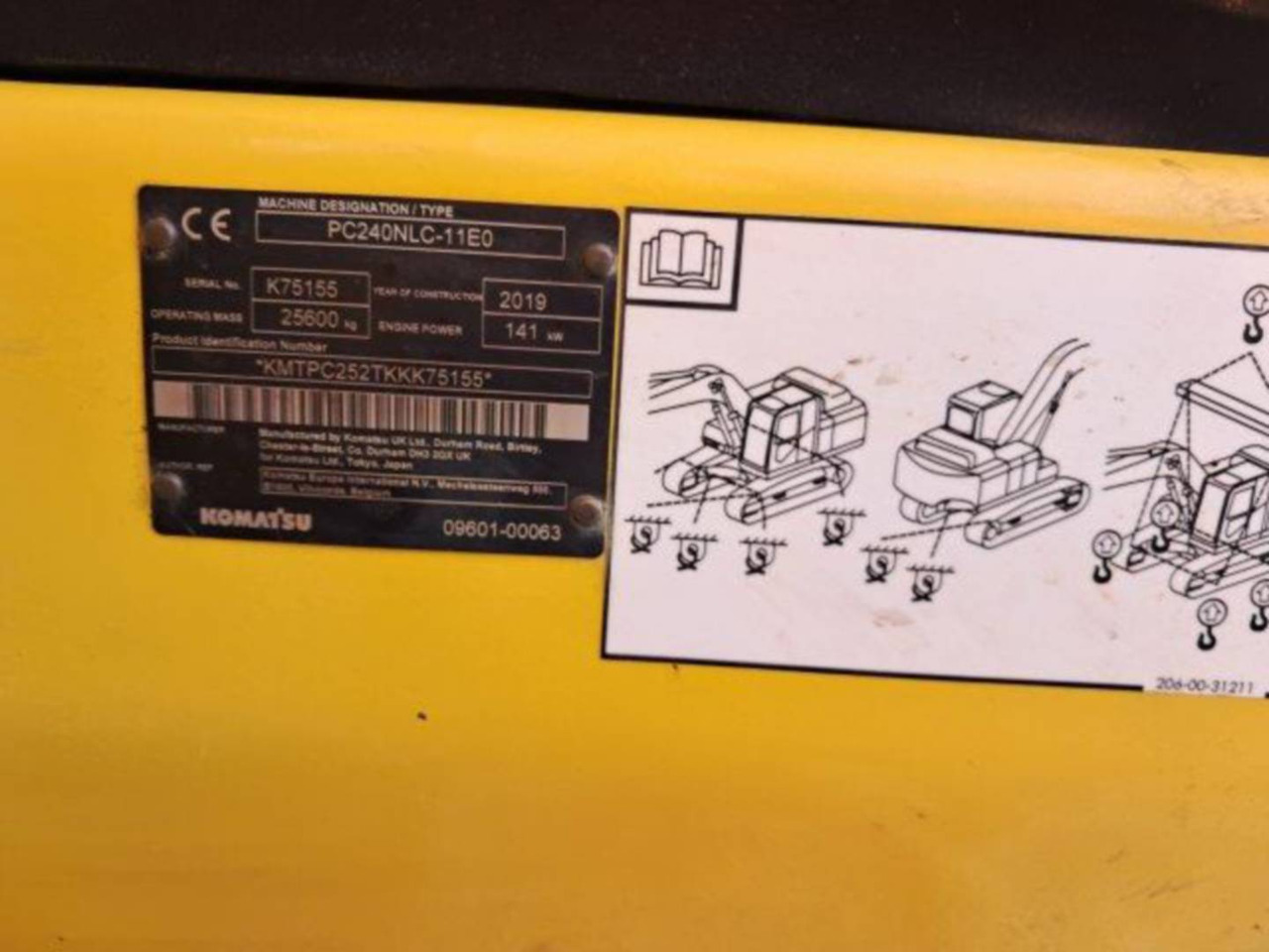 KOMATSU PC240LC7 - Beltegraver: bilde 5 KOMATSU PC240LC7 - Beltegraver: bilde 5