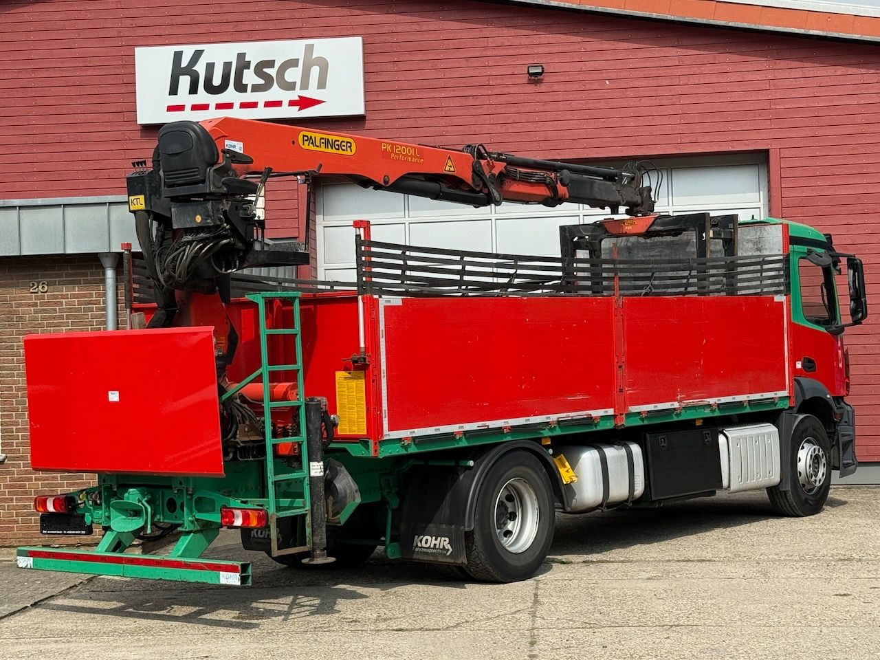 Mercedes-Benz Antos 1832L mit Palfinger PK 12001L Heckkran - Planbil, Kranbil: bilde 5 Mercedes-Benz Antos 1832L mit Palfinger PK 12001L Heckkran - Planbil, Kranbil: bilde 5