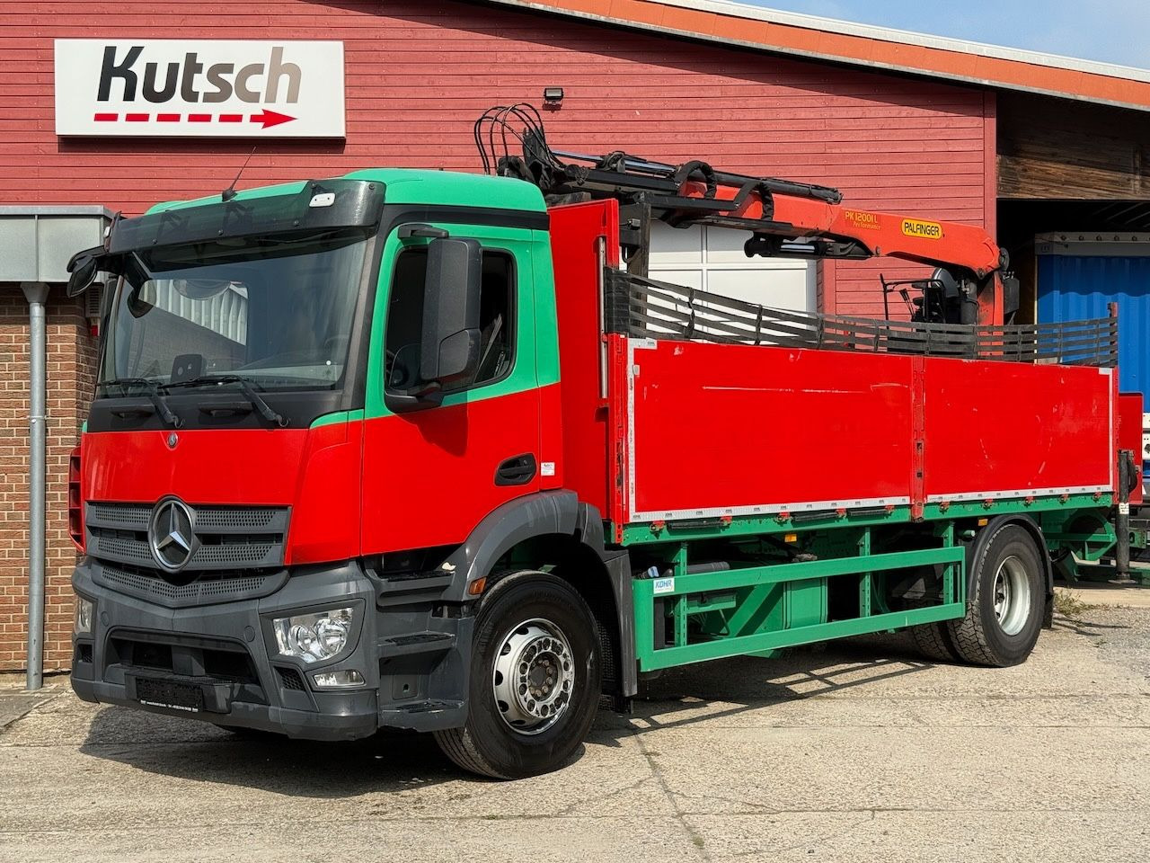 Mercedes-Benz Antos 1832L mit Palfinger PK 12001L Heckkran - Planbil, Kranbil: bilde 3 Mercedes-Benz Antos 1832L mit Palfinger PK 12001L Heckkran - Planbil, Kranbil: bilde 3