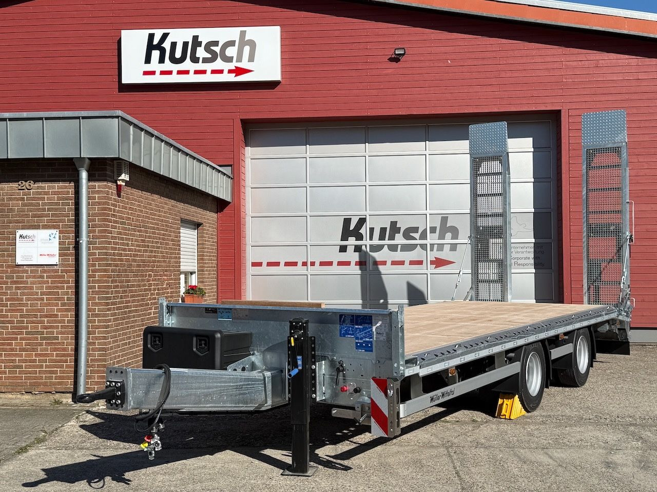 Müller-Mitteltal ETÜ-TA-R 21 Tieflader 7m, luftgefedert, LED - Planhenger/ Flathenger: bilde 1 Müller-Mitteltal ETÜ-TA-R 21 Tieflader 7m, luftgefedert, LED - Planhenger/ Flathenger: bilde 1