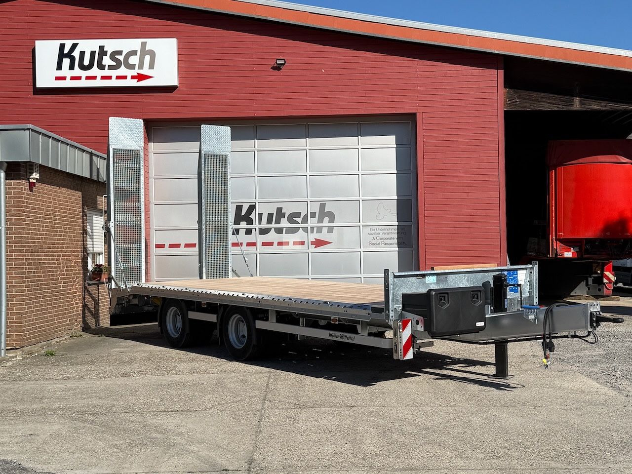 Müller-Mitteltal ETÜ-TA-R 21 Tieflader 7m, luftgefedert, LED - Planhenger/ Flathenger: bilde 2 Müller-Mitteltal ETÜ-TA-R 21 Tieflader 7m, luftgefedert, LED - Planhenger/ Flathenger: bilde 2