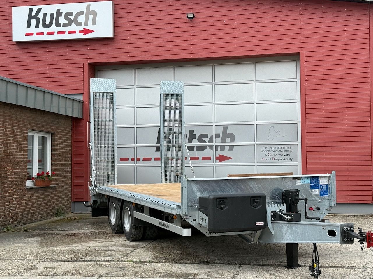 Müller-Mitteltal ETÜTAR 14,4 Tieflader, LED, Runduml. RDÜ - Planhenger/ Flathenger: bilde 4 Müller-Mitteltal ETÜTAR 14,4 Tieflader, LED, Runduml. RDÜ - Planhenger/ Flathenger: bilde 4