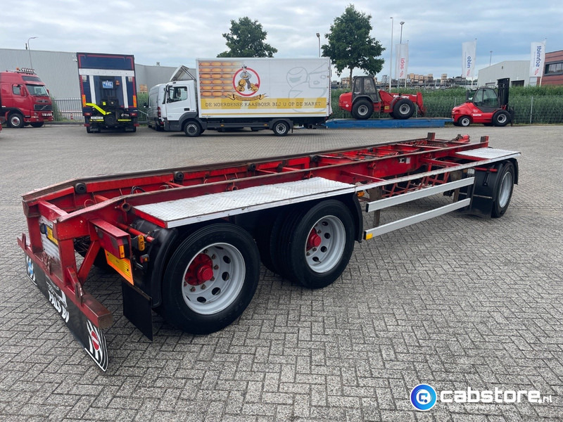 Bulthuis ADGA 10 Bulthuis ADGA10 3-assige container aanhangwagen - BPW - Duomatic - Bouwjaar 2005 - Container-transport/ Vekselflak semitrailer: bilde 2 Bulthuis ADGA 10 Bulthuis ADGA10 3-assige container aanhangwagen - BPW - Duomatic - Bouwjaar 2005 - Container-transport/ Vekselflak semitrailer: bilde 2