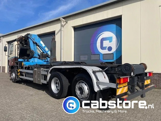 DAF CF 85.340 6X2 Euro 3 - Haakarm containersystem - Hooklift - Abrollkipper - Year 2004 - HMF 1680-K2 Crane - Grua - Ladekran - Autolaadkraan - Krokbil, Kranbil: bilde 2 DAF CF 85.340 6X2 Euro 3 - Haakarm containersystem - Hooklift - Abrollkipper - Year 2004 - HMF 1680-K2 Crane - Grua - Ladekran - Autolaadkraan - Krokbil, Kranbil: bilde 2