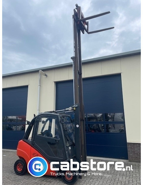 Linde H25D Forklift - Heftruck - Bouwjaar 2011 - Roterende vorkenklem - Freelift - Lifthoogte 480 cm - Dieseltruck: bilde 5 Linde H25D Forklift - Heftruck - Bouwjaar 2011 - Roterende vorkenklem - Freelift - Lifthoogte 480 cm - Dieseltruck: bilde 5
