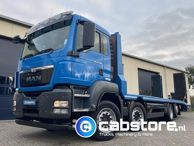 MAN TGS 35.360 8x2 Machinetransporter - Oprijwagen - Bouwjaar 2014 - Hydraulische rampen - 8x2-4 - Bickel-Tec - Good condition - Planbil: bilde 1 MAN TGS 35.360 8x2 Machinetransporter - Oprijwagen - Bouwjaar 2014 - Hydraulische rampen - 8x2-4 - Bickel-Tec - Good condition - Planbil: bilde 1