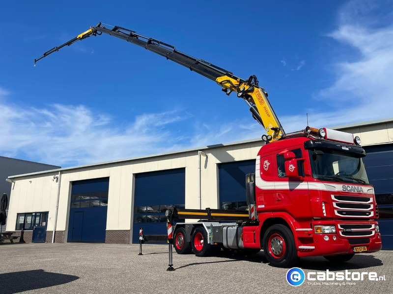 Scania G 400 A 6X2*4 HNA Euro 5 - Handgeschakeld - FASSI F455XP + JIP Autolaadkraan - Bouwjaar 2010 - Km 748.730 - Very good condition !! - Kranbil: bilde 1 Scania G 400 A 6X2*4 HNA Euro 5 - Handgeschakeld - FASSI F455XP + JIP Autolaadkraan - Bouwjaar 2010 - Km 748.730 - Very good condition !! - Kranbil: bilde 1