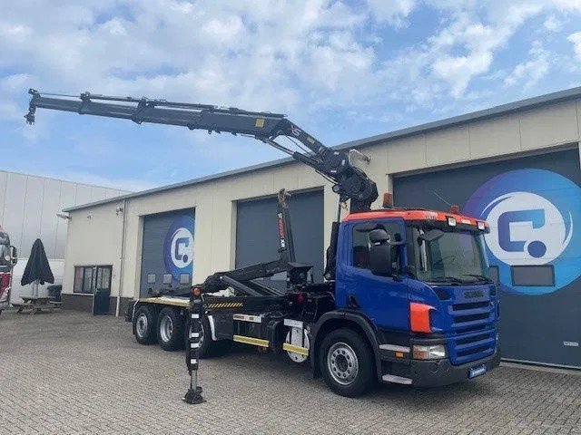 Scania P380 LB 8x4*4 HNA Euro 5 - HIAB 211 E-3 Hipro Crane with remote control + Multilift XR26S61 Hooklift - Year 2009 - Km 336.501 !! - Good condition - Krokbil, Kranbil: bilde 2 Scania P380 LB 8x4*4 HNA Euro 5 - HIAB 211 E-3 Hipro Crane with remote control + Multilift XR26S61 Hooklift - Year 2009 - Km 336.501 !! - Good condition - Krokbil, Kranbil: bilde 2