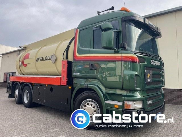 Scania R 420 LB 6X2*4 HNA - Tankwagen - ADR - Bouwjaar 2006 - 16.200 Liter - Weegsysteem - km 832.400 - Olietanks - Tankbil: bilde 1 Scania R 420 LB 6X2*4 HNA - Tankwagen - ADR - Bouwjaar 2006 - 16.200 Liter - Weegsysteem - km 832.400 - Olietanks - Tankbil: bilde 1
