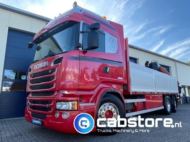 Scania R520 LB6X2*4HNB V8 Euro 6 - Bouwjaar 2013 - Highline - Opticruise - Open box + Palfinger PK 24001-K B Autolaadkraan - Good condition ! - Kranbil: bilde 2 Scania R520 LB6X2*4HNB V8 Euro 6 - Bouwjaar 2013 - Highline - Opticruise - Open box + Palfinger PK 24001-K B Autolaadkraan - Good condition ! - Kranbil: bilde 2