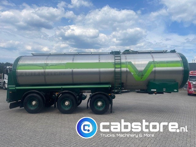 Lako T343 Tank-trailer LAKO T343 Tankoplegger RVS - Bouwjaar 2000 - SAF assen - Gestuurd - Laadvermogen 34.880 kg - Tankhenger: bilde 3 Lako T343 Tank-trailer LAKO T343 Tankoplegger RVS - Bouwjaar 2000 - SAF assen - Gestuurd - Laadvermogen 34.880 kg - Tankhenger: bilde 3