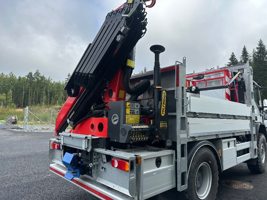 Ny Kranbil Iveco Eurocargo ML150E28 4x4 sähkölaitos varustein: bilde 12