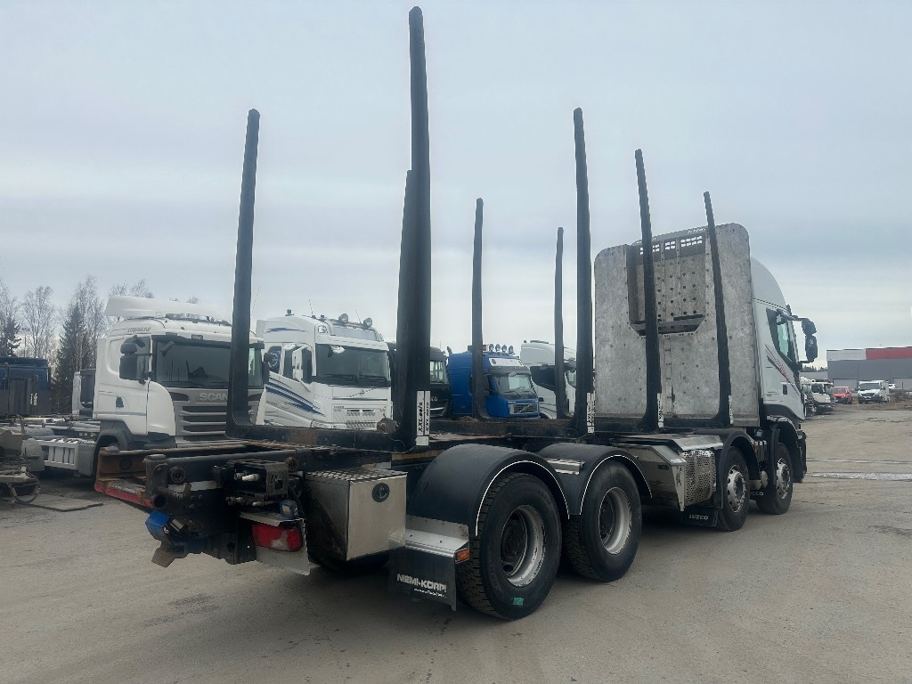 Iveco X-WAY AS340x57 8x4 - Tømmerbil: bilde 3 Iveco X-WAY AS340x57 8x4 - Tømmerbil: bilde 3