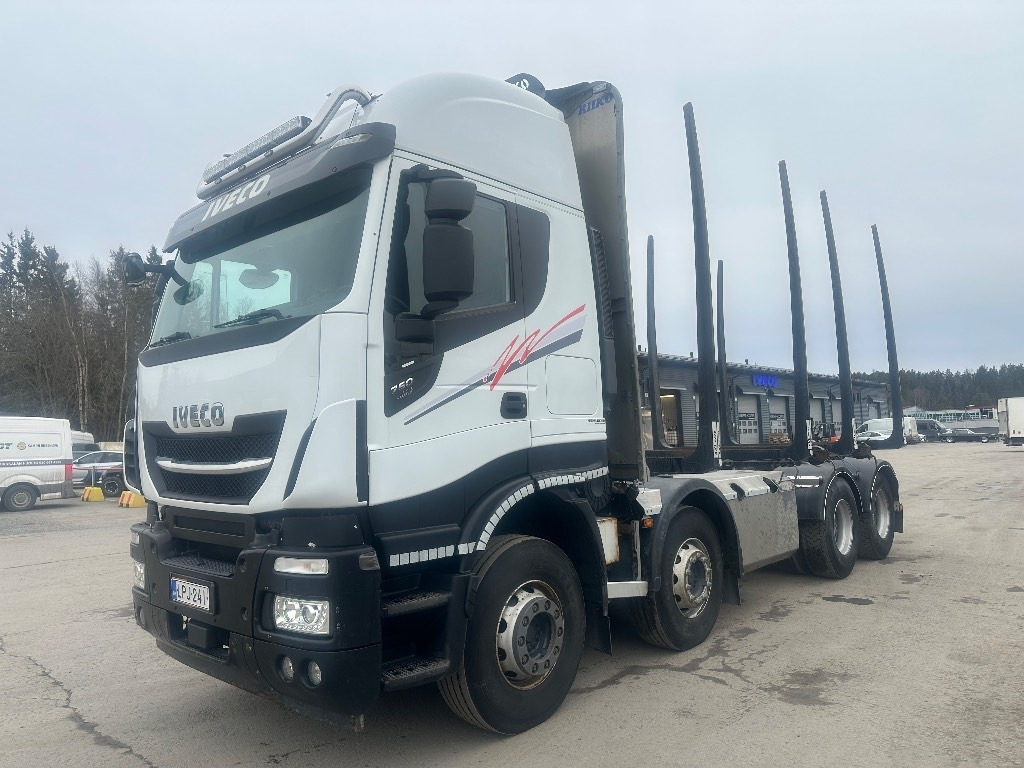 Iveco X-WAY AS340x57 8x4 - Tømmerbil: bilde 1 Iveco X-WAY AS340x57 8x4 - Tømmerbil: bilde 1