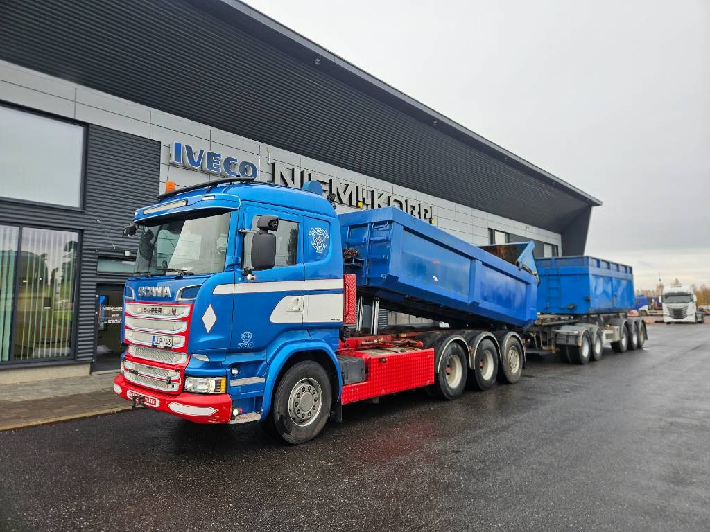 Scania R730 76tn kasettiyhdistelmä - Tippbil: bilde 1 Scania R730 76tn kasettiyhdistelmä - Tippbil: bilde 1