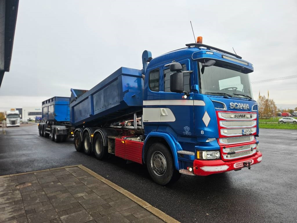 Scania R730 76tn kasettiyhdistelmä - Tippbil: bilde 2 Scania R730 76tn kasettiyhdistelmä - Tippbil: bilde 2