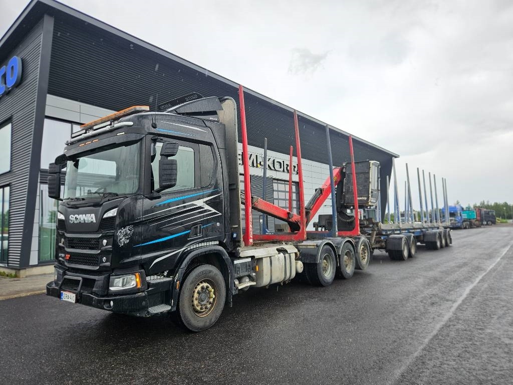 Scania R730 8x4 koko yhdistelmä - Tømmerbil: bilde 1 Scania R730 8x4 koko yhdistelmä - Tømmerbil: bilde 1