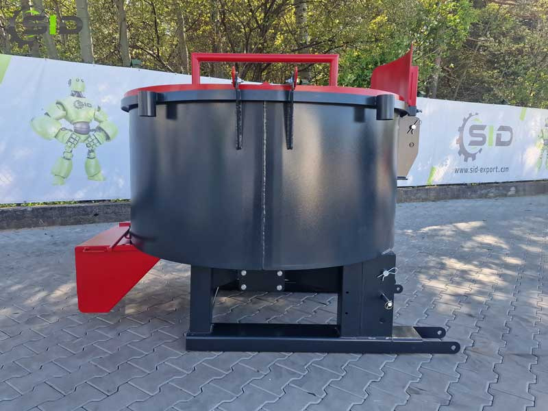SID BETONMISCHER FUR ZAPFWELLE/ Bétonnière, Malaxeur Béton / Pan concrete mixer 600L WOM - Betongblander: bilde 2 SID BETONMISCHER FUR ZAPFWELLE/ Bétonnière, Malaxeur Béton / Pan concrete mixer 600L WOM - Betongblander: bilde 2