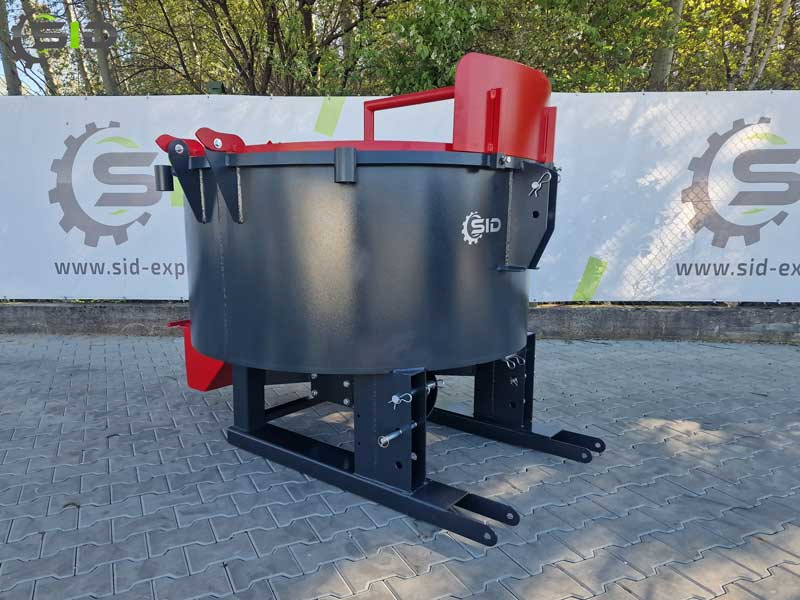 SID BETONMISCHER FUR ZAPFWELLE/ Bétonnière, Malaxeur Béton / Pan concrete mixer 600L WOM - Betongblander: bilde 1 SID BETONMISCHER FUR ZAPFWELLE/ Bétonnière, Malaxeur Béton / Pan concrete mixer 600L WOM - Betongblander: bilde 1