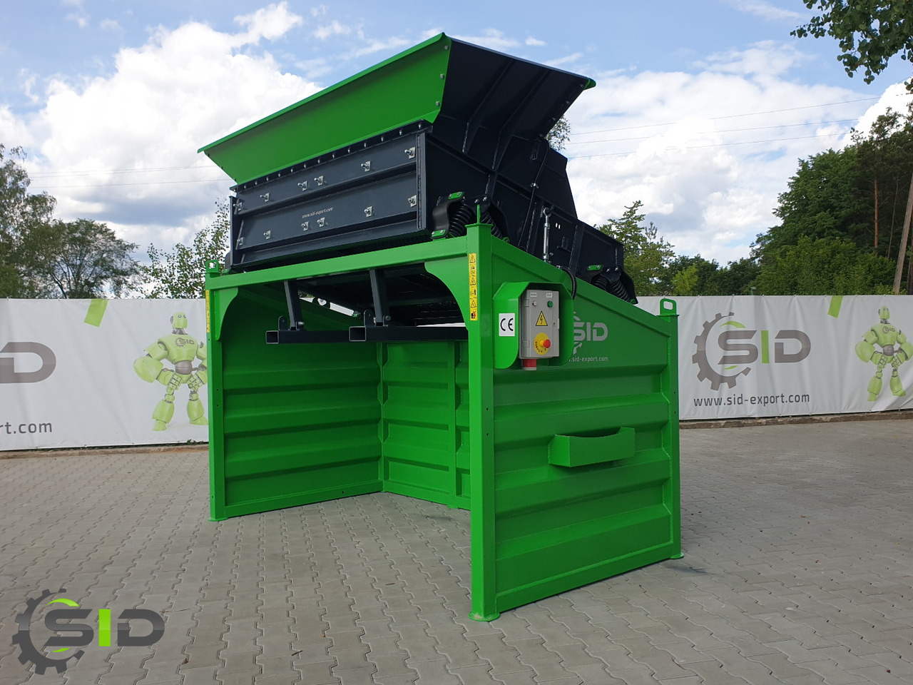 SID RÜTTELSIEB 2 FRAKTIONEN SIEBANLAGE / Vibrating Screen - Sikteverk: bilde 1 SID RÜTTELSIEB 2 FRAKTIONEN SIEBANLAGE / Vibrating Screen - Sikteverk: bilde 1