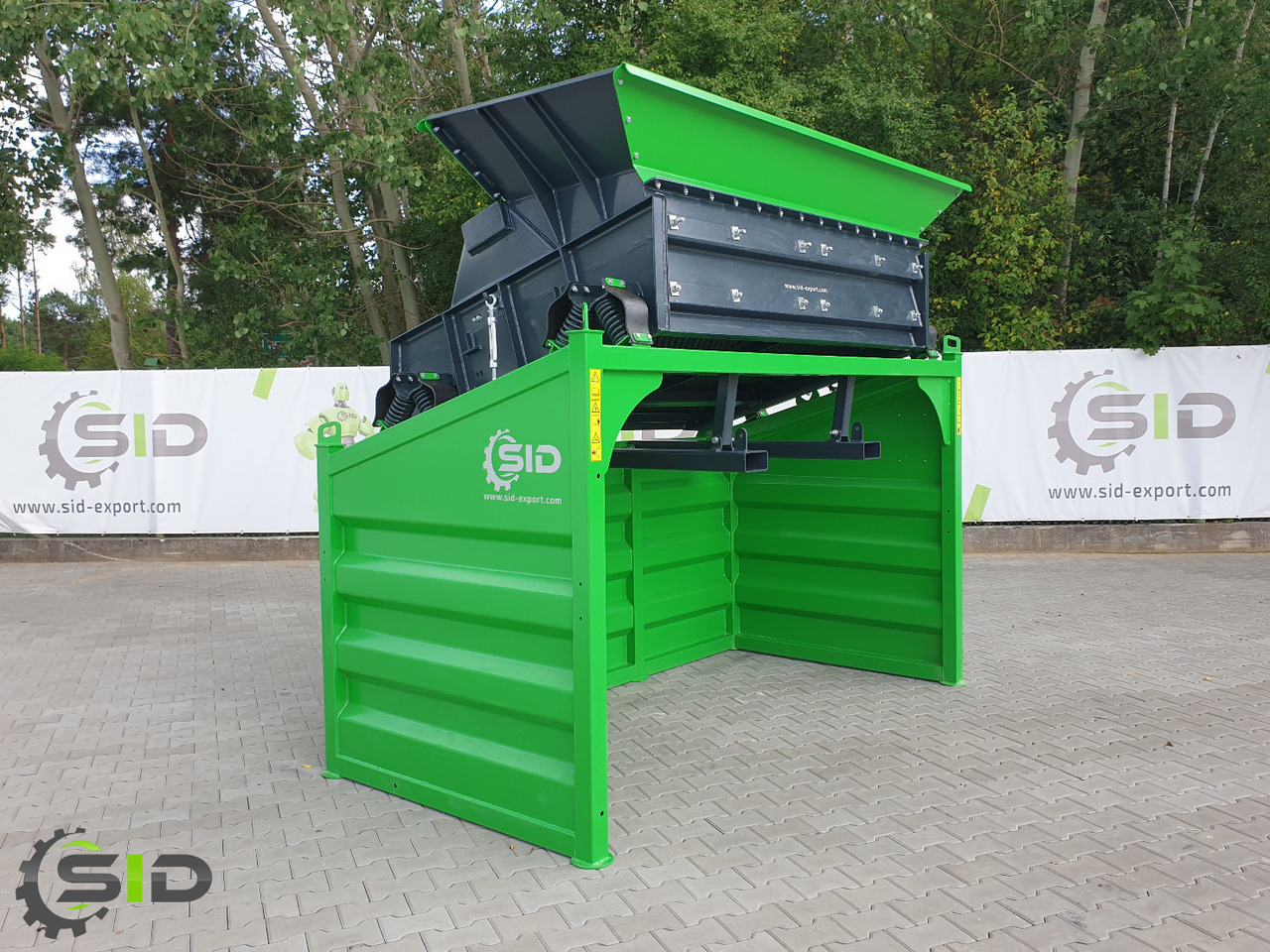 SID Siebanlage / Rüttelsieb / Vibrating Screen / Crible vibrant - Sikteverk: bilde 4 SID Siebanlage / Rüttelsieb / Vibrating Screen / Crible vibrant - Sikteverk: bilde 4