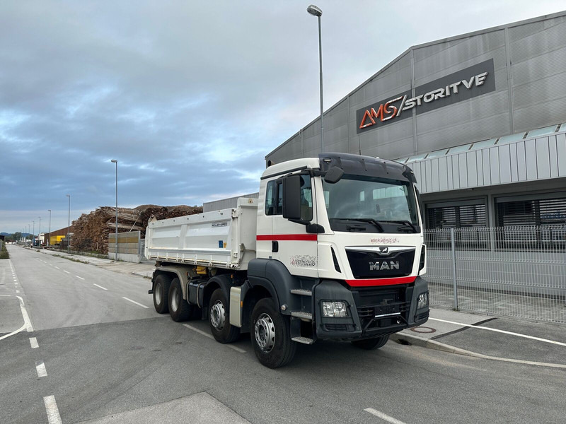 MAN TGS 35.500 8X4 BB - Tippbil: bilde 1 MAN TGS 35.500 8X4 BB - Tippbil: bilde 1
