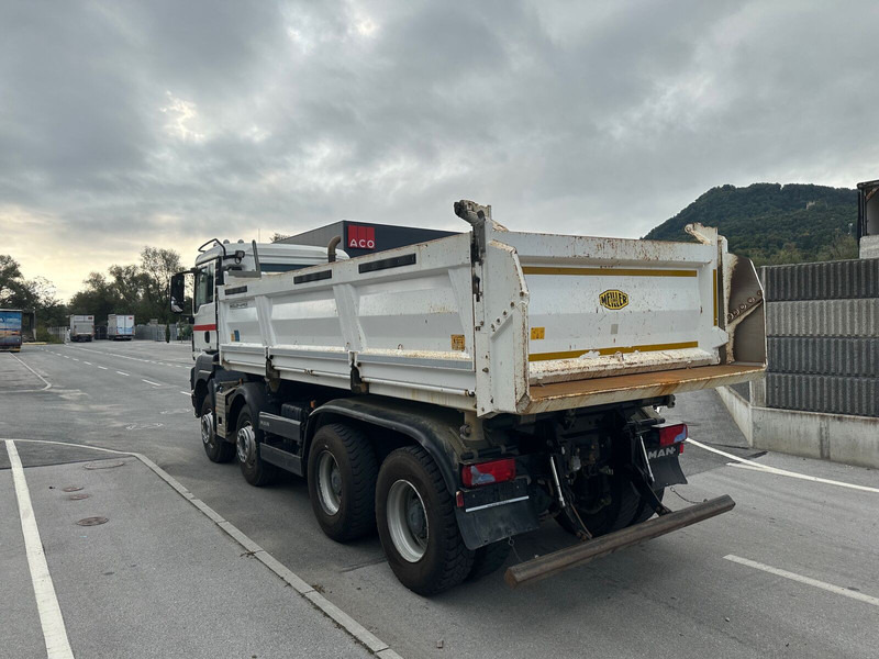MAN TGS 35.500 8X4 BB - Tippbil: bilde 3 MAN TGS 35.500 8X4 BB - Tippbil: bilde 3