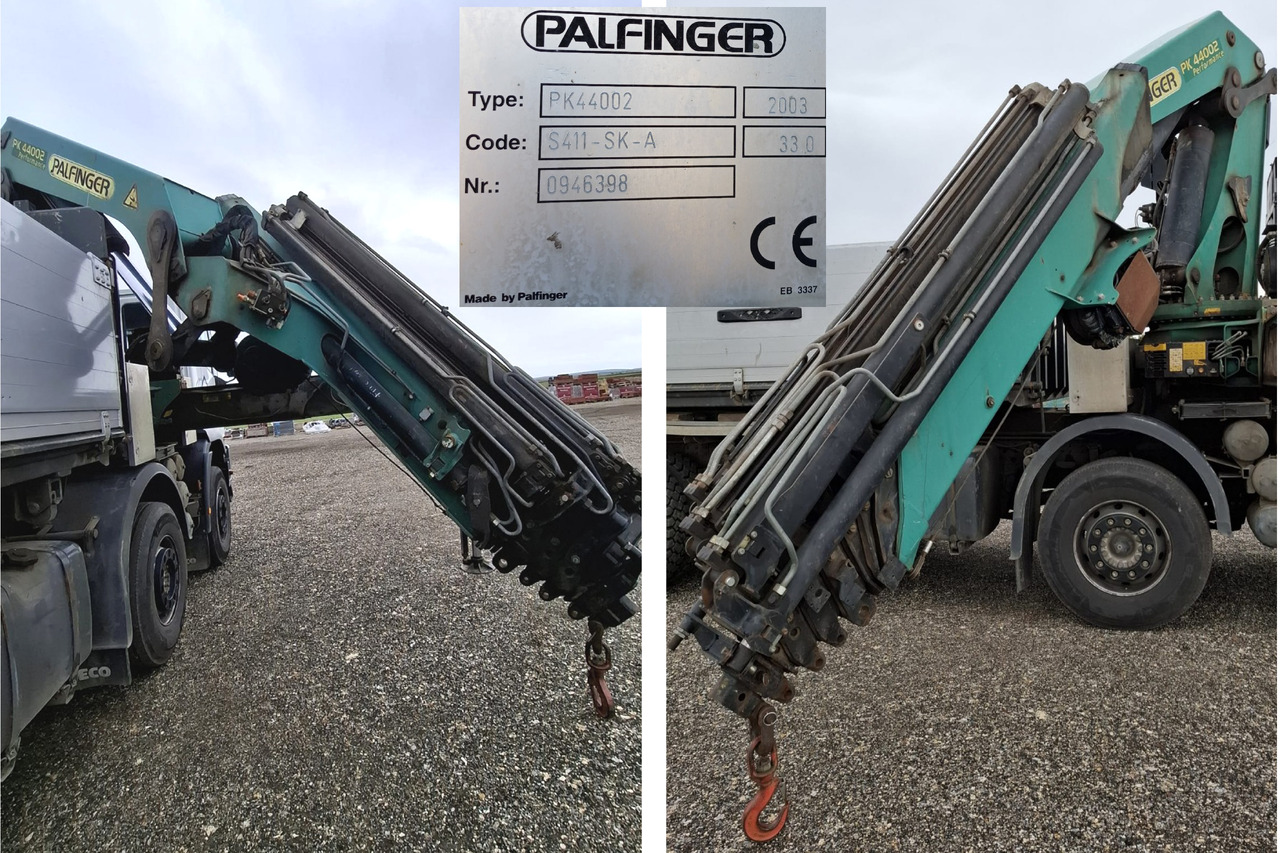 Tippbil, Kranbil IVECO 480 EUROTRAKKER 8x4/TÜV/Palfinger PK 44002 G/MEILLER: bilde 10