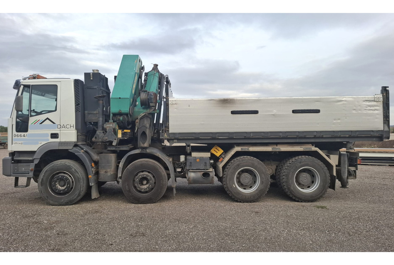 IVECO 480 EUROTRAKKER 8x4/TÜV/Palfinger PK 44002 G/MEILLER - Kranbil: bilde 1 IVECO 480 EUROTRAKKER 8x4/TÜV/Palfinger PK 44002 G/MEILLER - Kranbil: bilde 1