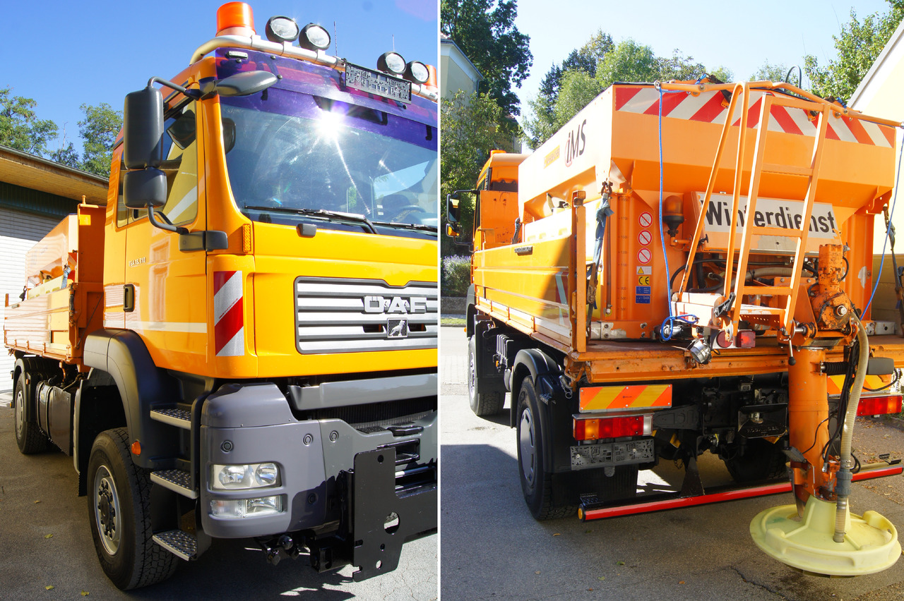 Tippbil MAN TGA 18.310 BL 4x4/MEILLER/Salzstreuer/Winterdienst: bilde 6 Tippbil MAN TGA 18.310 BL 4x4/MEILLER/Salzstreuer/Winterdienst: bilde 6