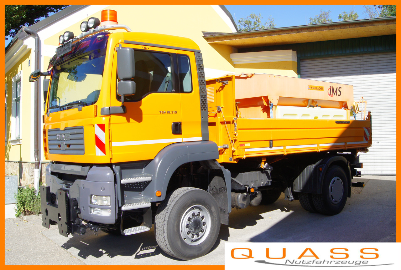 MAN TGA 18.310 BL 4x4/MEILLER/Salzstreuer/Winterdienst - Tippbil: bilde 1 MAN TGA 18.310 BL 4x4/MEILLER/Salzstreuer/Winterdienst - Tippbil: bilde 1