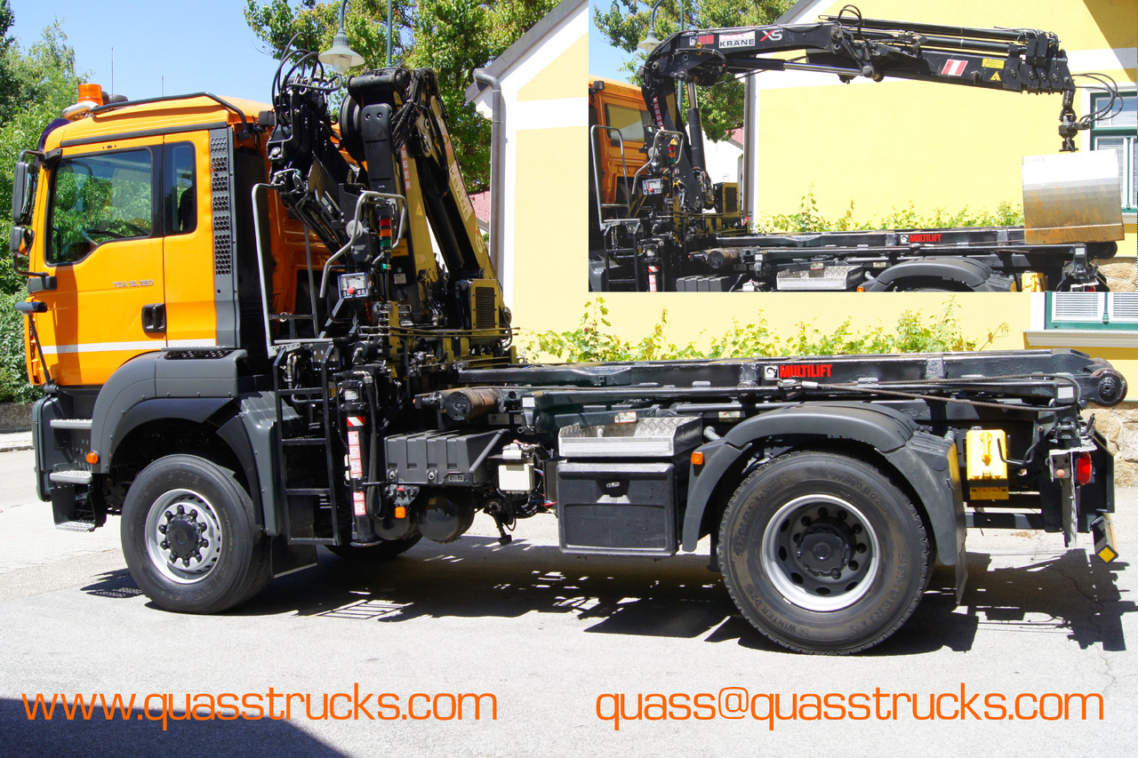 MAN TGA 18.360 BL 4x4/Euro4/TÜV/HIAB 111/MULTILIFT/Winterdienst - Tippbil, Kranbil: bilde 3 MAN TGA 18.360 BL 4x4/Euro4/TÜV/HIAB 111/MULTILIFT/Winterdienst - Tippbil, Kranbil: bilde 3