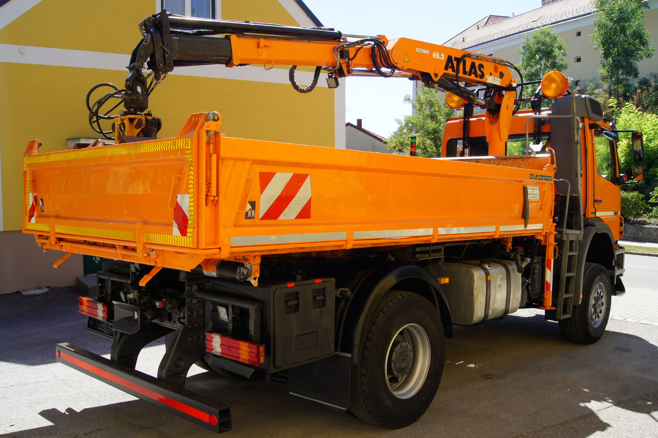 MERCEDES-BENZ AXOR 1829 4x4/EURO 5/ATLAS 65.2/MEILLER/Winterdienst - Tippbil, Kranbil: bilde 5 MERCEDES-BENZ AXOR 1829 4x4/EURO 5/ATLAS 65.2/MEILLER/Winterdienst - Tippbil, Kranbil: bilde 5