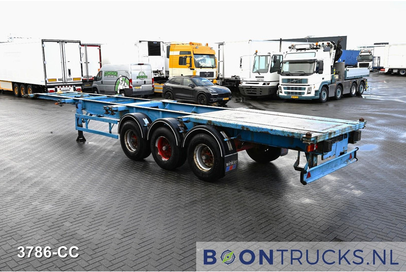 Blumhardt Cont.-Sal 40.24 E FIXED CHASSIS | 2x20-30-40ft * STEEL SUSPENSION * 5450 KG * BPW - Container-transport/ Vekselflak semitrailer: bilde 2 Blumhardt Cont.-Sal 40.24 E FIXED CHASSIS | 2x20-30-40ft * STEEL SUSPENSION * 5450 KG * BPW - Container-transport/ Vekselflak semitrailer: bilde 2